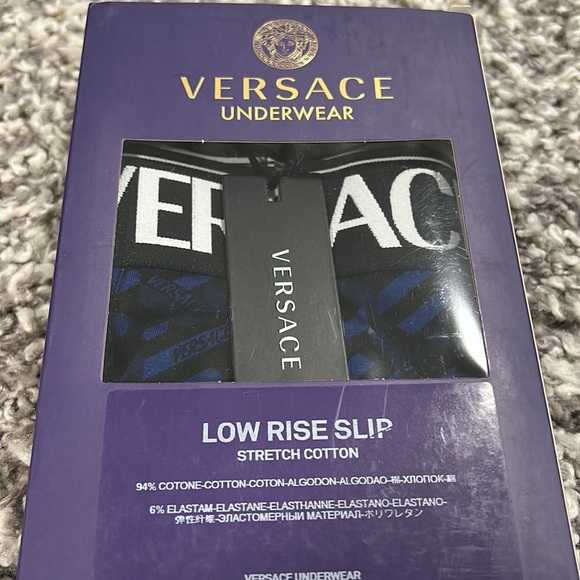 Versace underwear. Men’s low rise slip, various sizes. New. Un opened boxes. - Picture 2 of 5